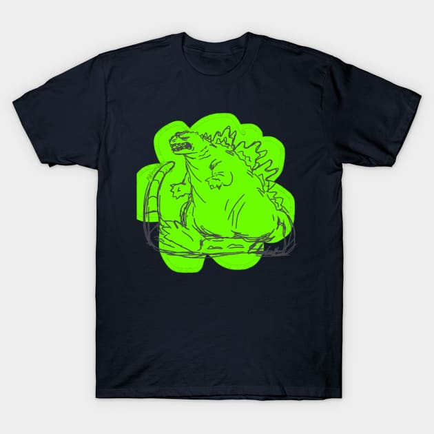 Scribble Zilla T-Shirt by AlligatorCheese market 